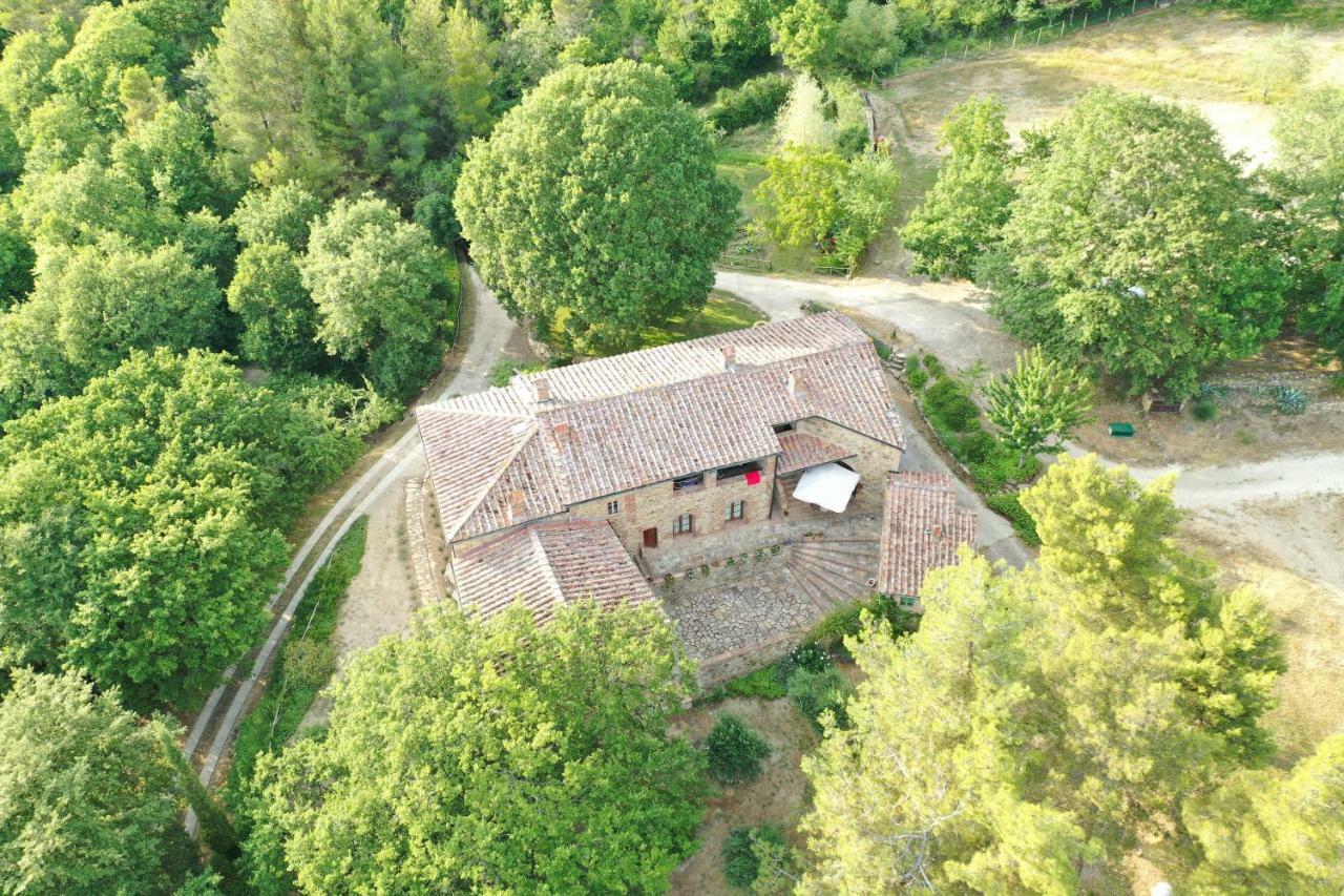 Agriturismo Podere Costarella Villa Radicondoli Exteriör bild